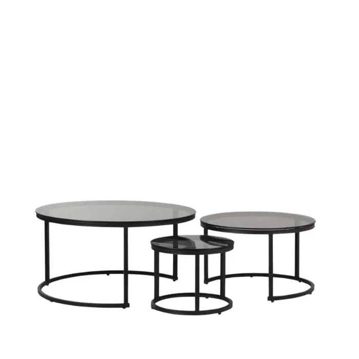 Agneta Nesting Side table (Set of 3)