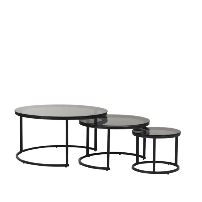 Agneta Nesting Side table (Set of 3)