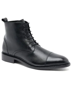 Anthony Veer Men's Casual Leather Lace Up Classic Boots Monroe Goodyear black