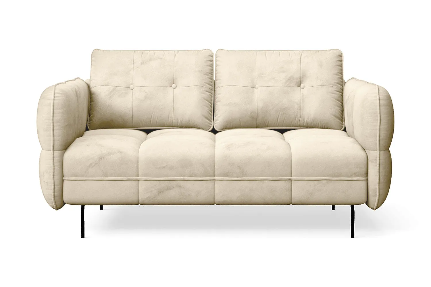 Anzio 2 Seater Sofa Cream Velvet