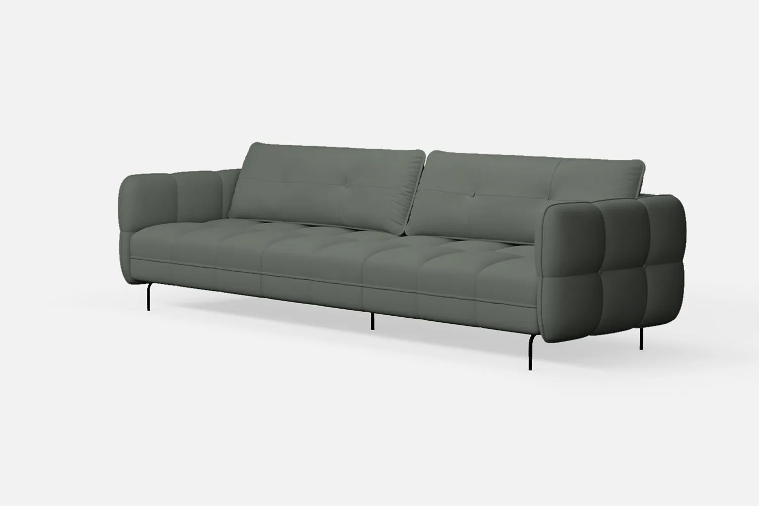 Anzio 4 Seater Sofa Lush Leather