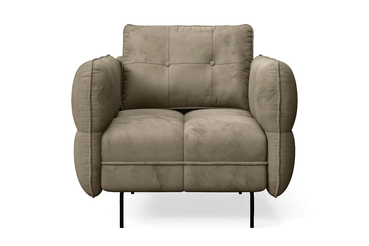 Anzio Armchair Sand Velvet