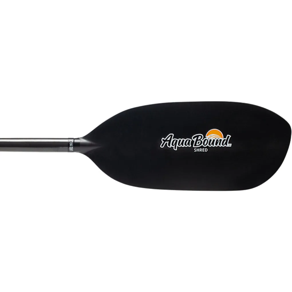 Aqua-Bound Shred Carbon 1-Piece Whitewater Kayak Paddle