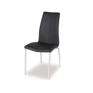 Asama Dining Chair - Black PU