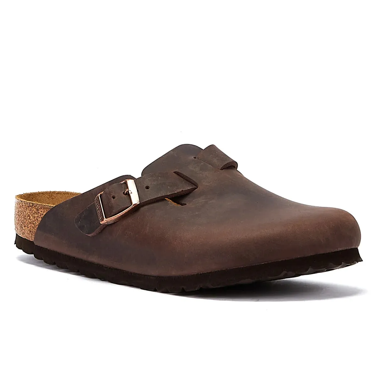 Birkenstock Boston Habana Oiled Nubuck Clogs