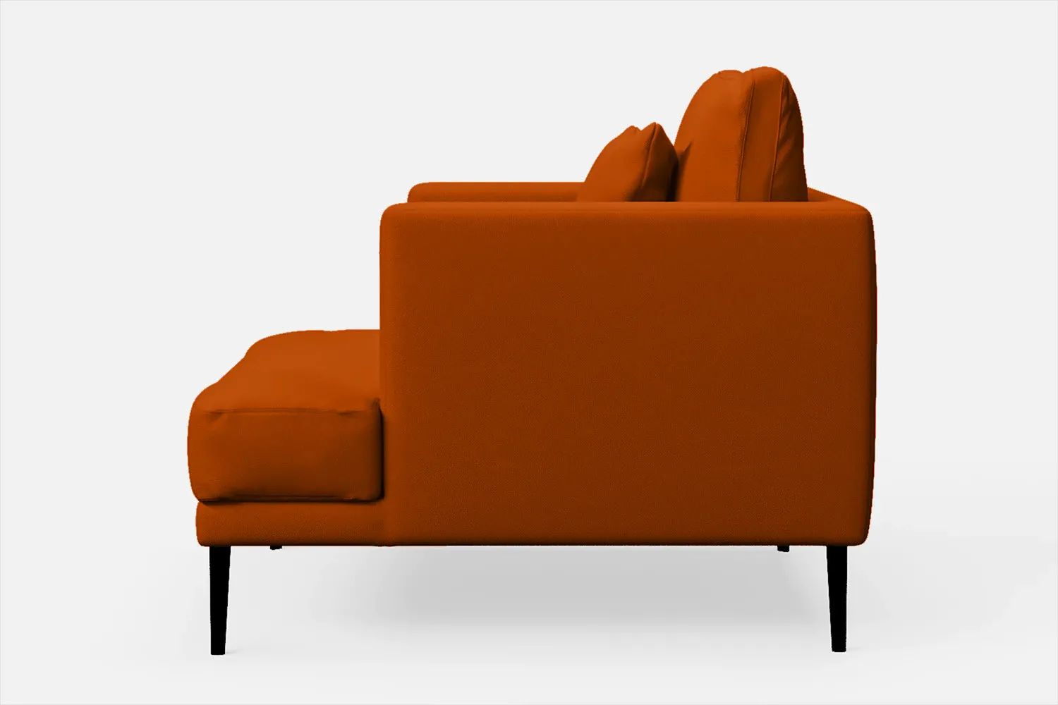 Bisceglie Armchair Orange Leather