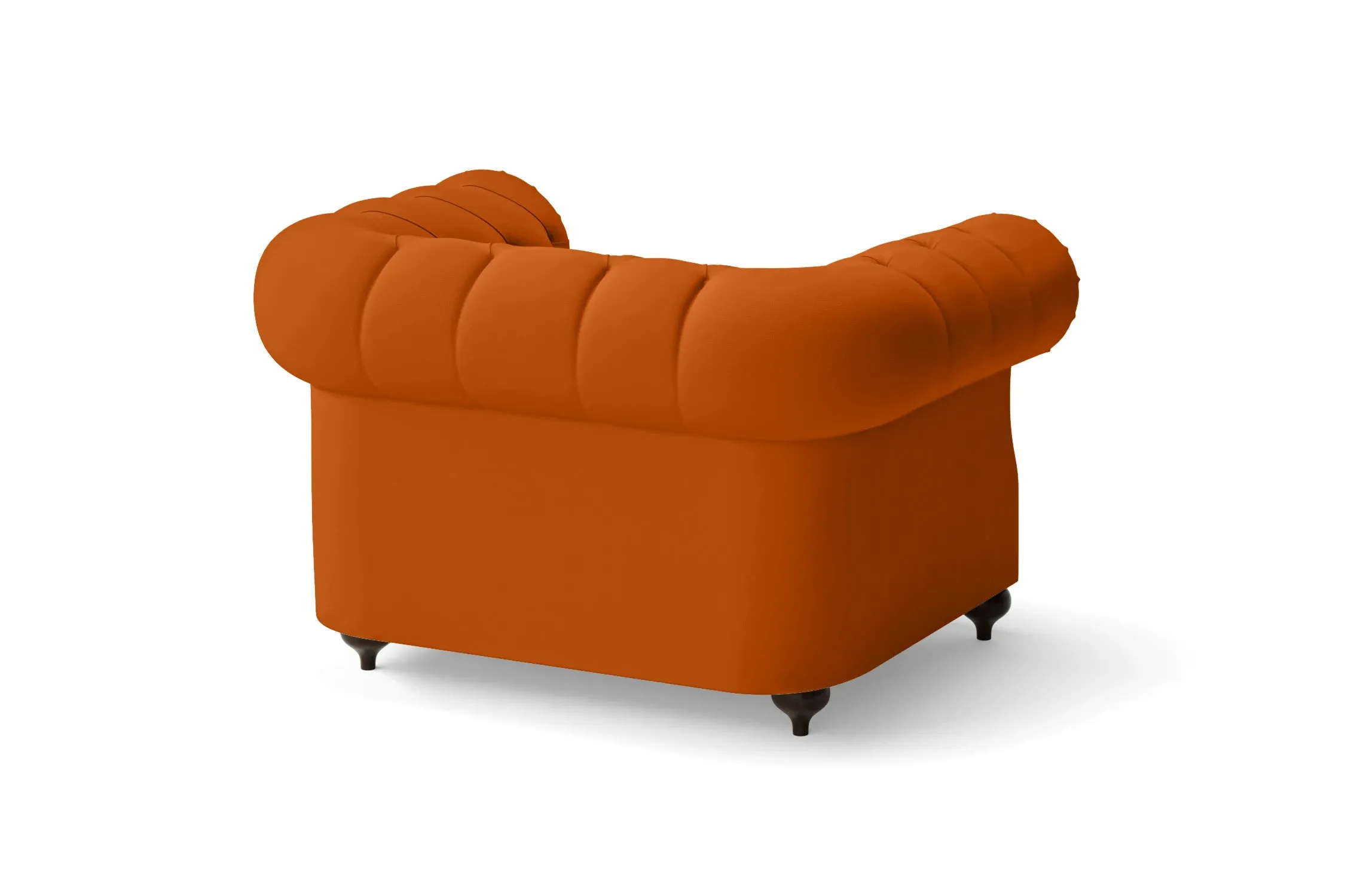 Bitonto Armchair Orange Leather