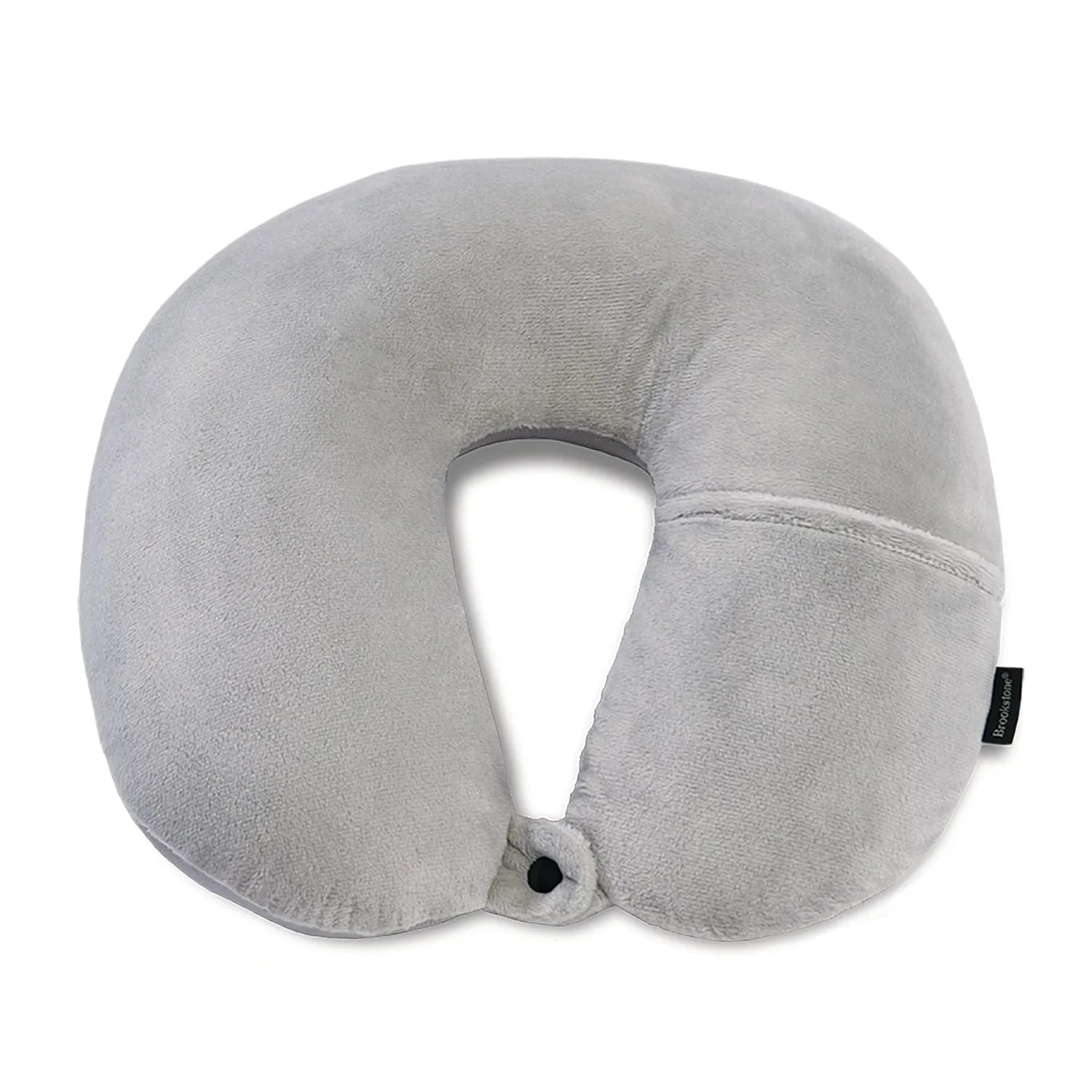 Brookstone Comfort Classic MicroBead Travel Neck Pillow