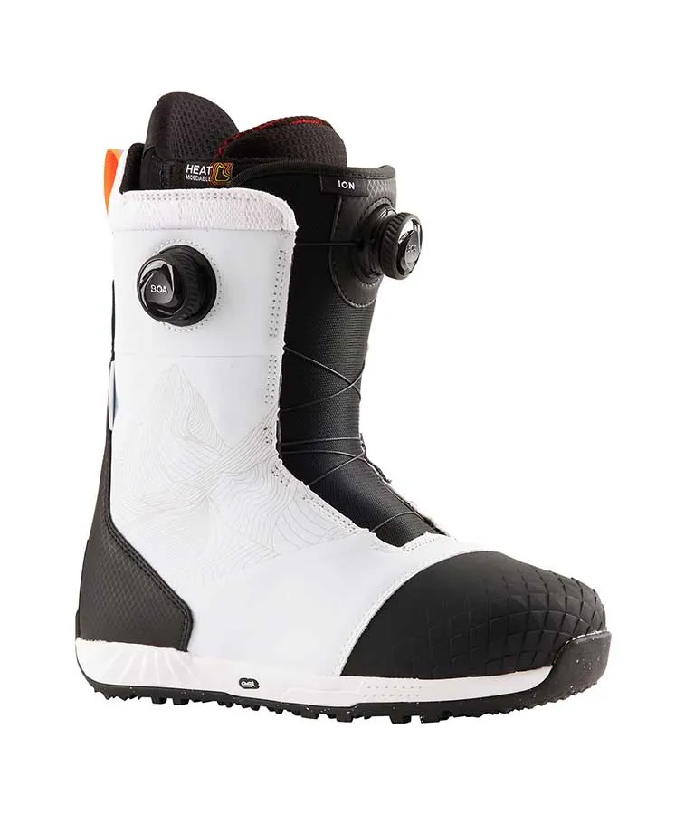 Burton Men's Ion BOA Boot White/Black 2022