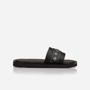 Cleo Slide Black/Silver