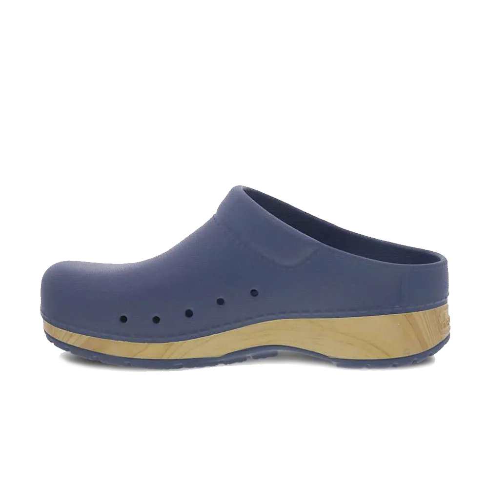 Dansko Kane Blue Molded Clog