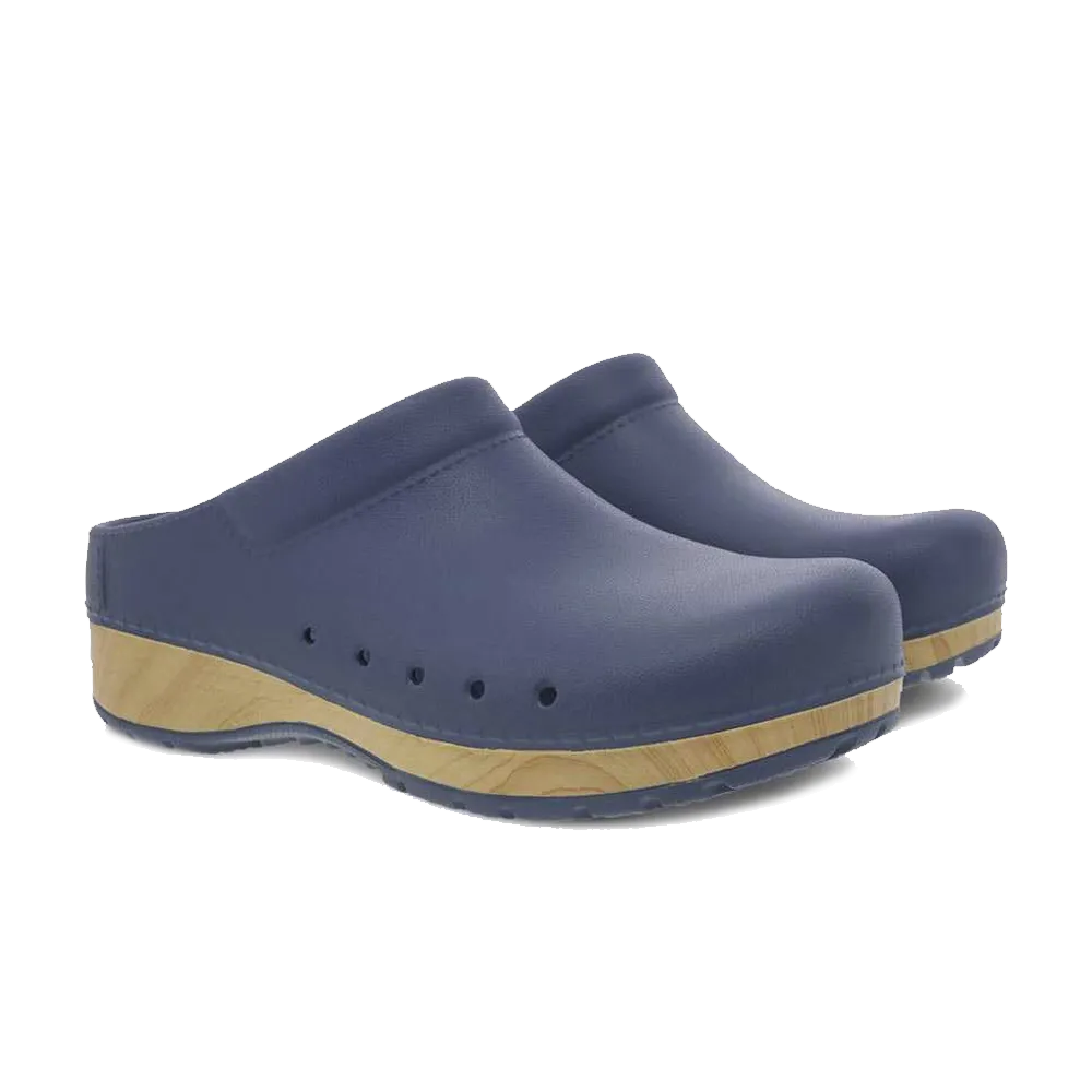 Dansko Kane Blue Molded Clog