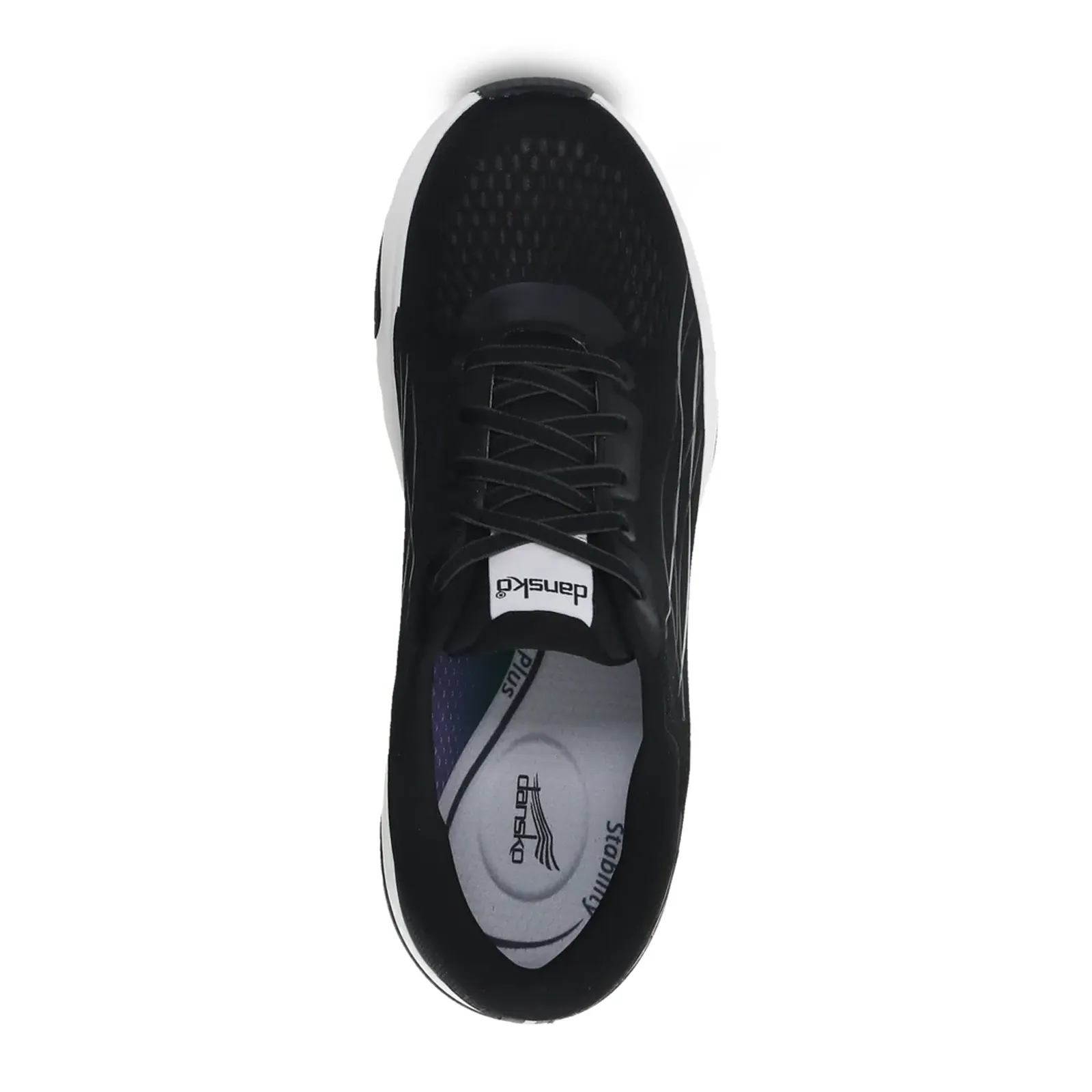 Dansko Pace Walking Shoe (Women) - Black Mesh