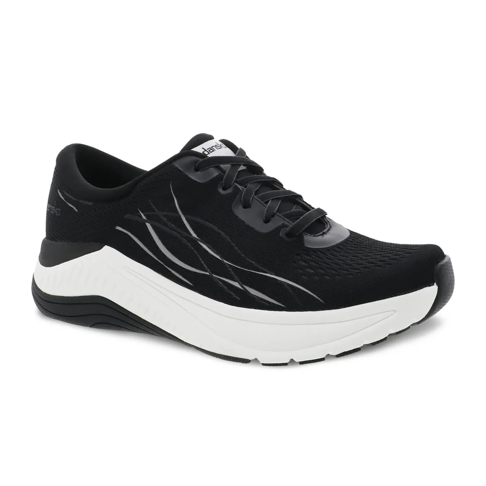 Dansko Pace Walking Shoe (Women) - Black Mesh