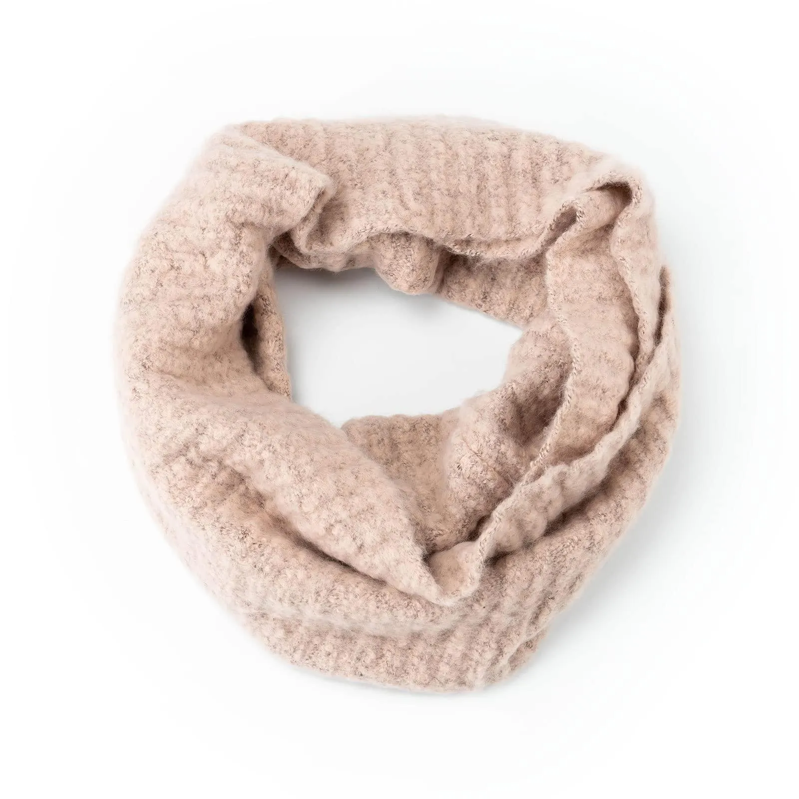 Ecofriendly Recycled Bottle Infinity Scarf - Rose Quartz