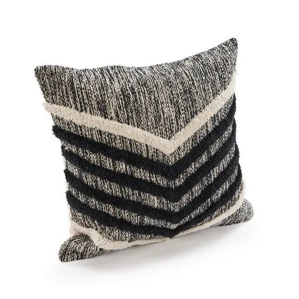 Elevate 07339BKN Black/Natural Pillow