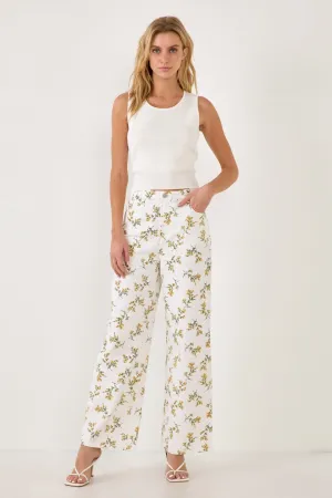 English Factory - Floral Straight Leg Pants