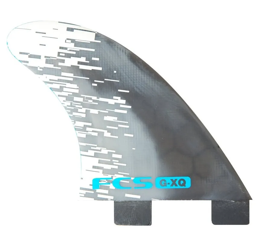 FCS PC-5 Tri-Quad Fin Set - Blue