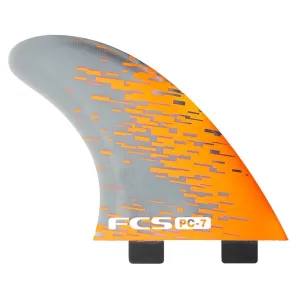 FCS PC-7 Tri Fin Set - Orange