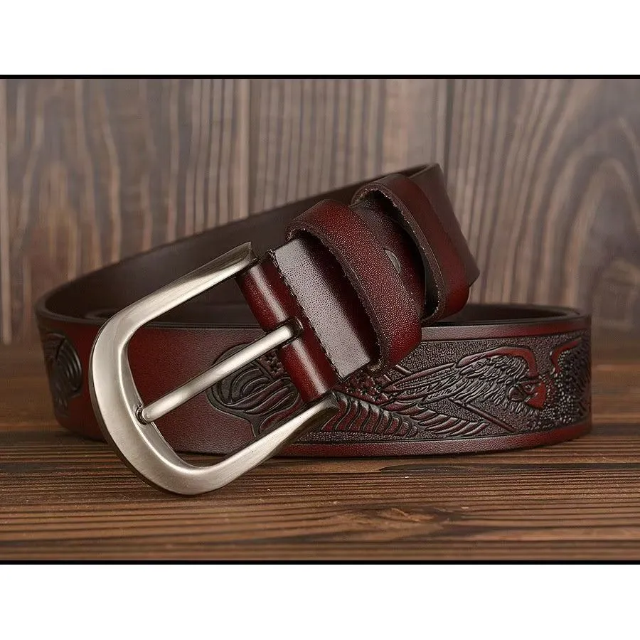 FloraLuxe Chic Leather Belt