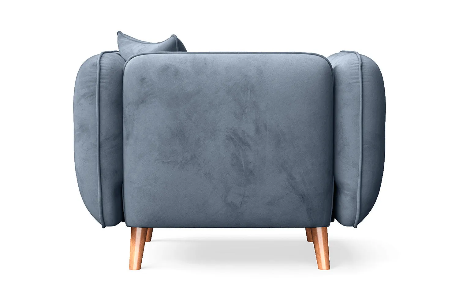 Florence Armchair Baby Blue Velvet