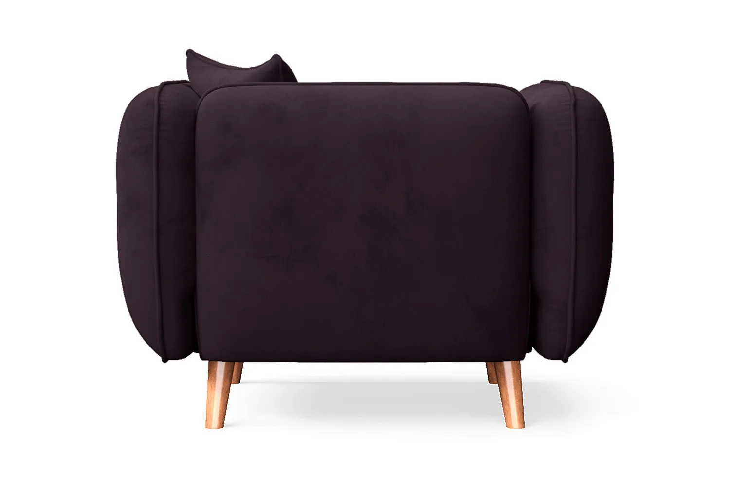 Florence Armchair Purple Velvet