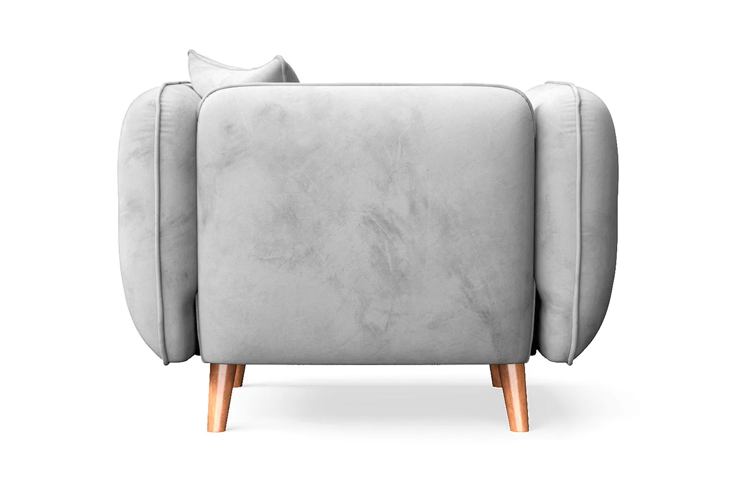 Florence Armchair White Velvet