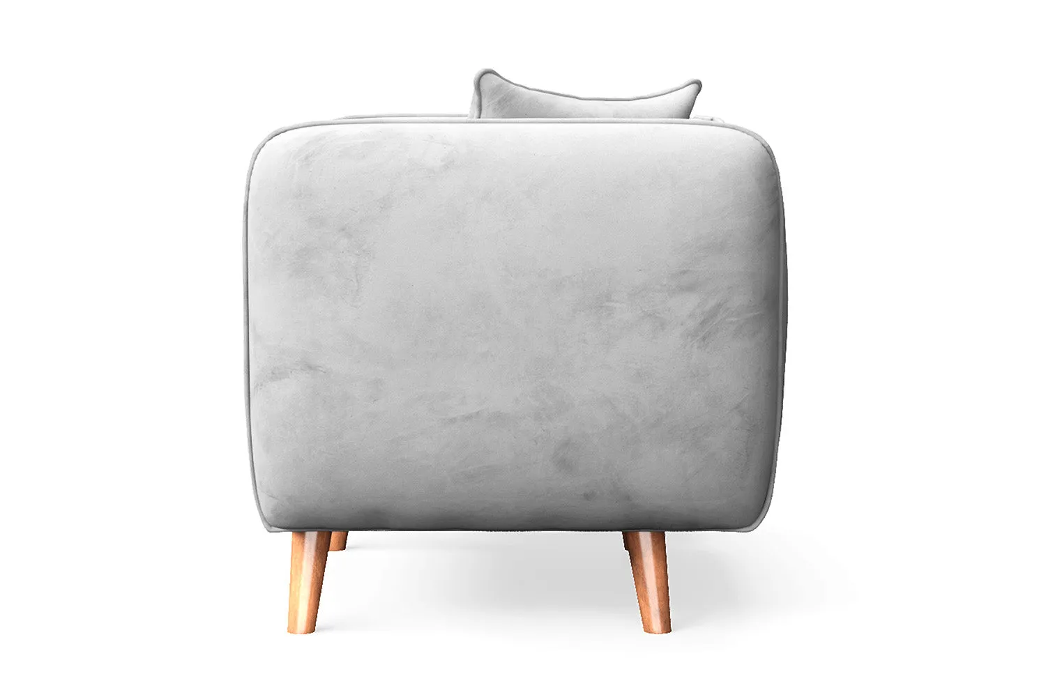 Florence Armchair White Velvet