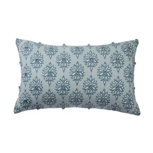 Gower Medallion Seaspray Cushion