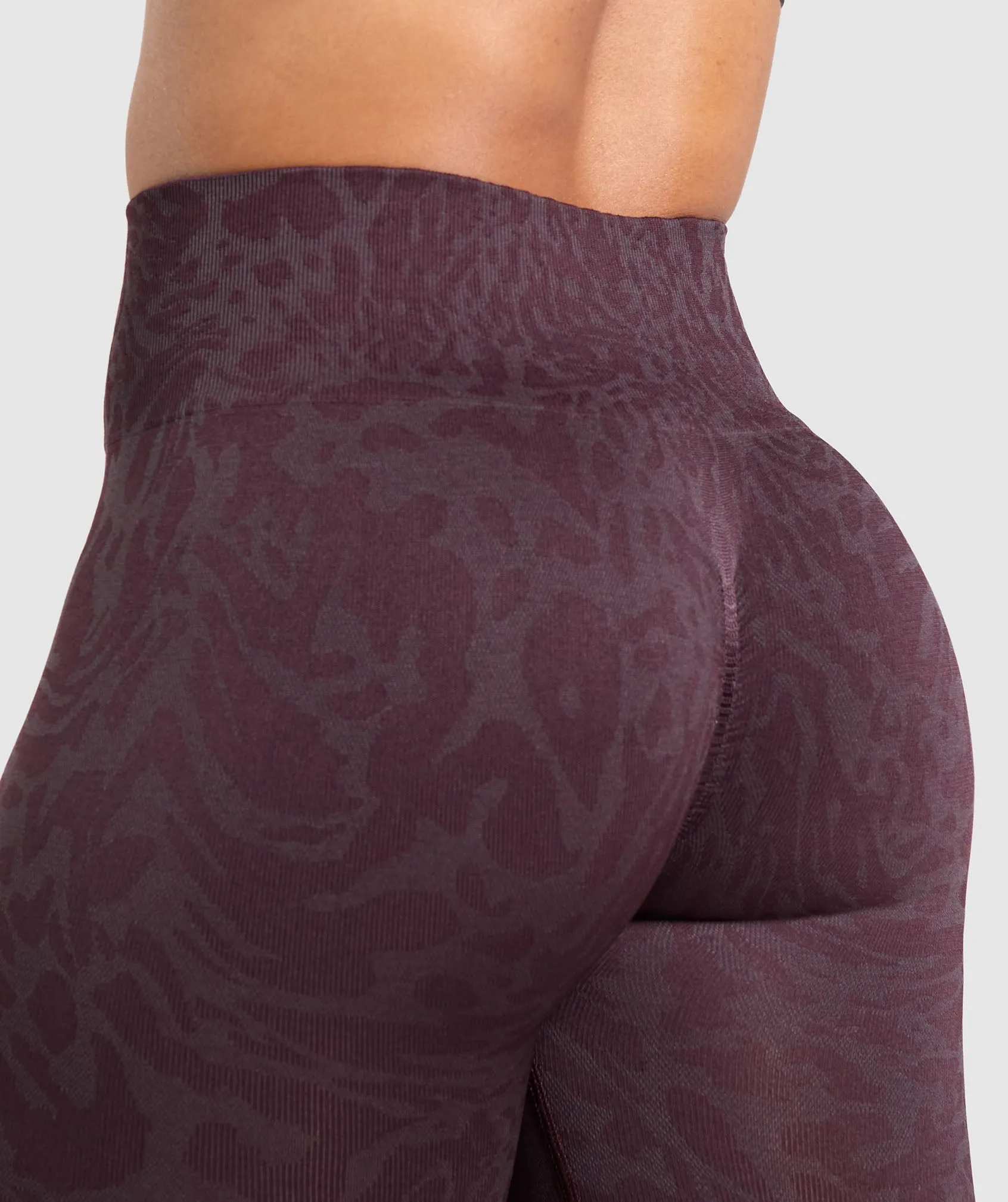 Gymshark Adapt Safari Seamless Leggings - Depth Purple/Greyed Purple