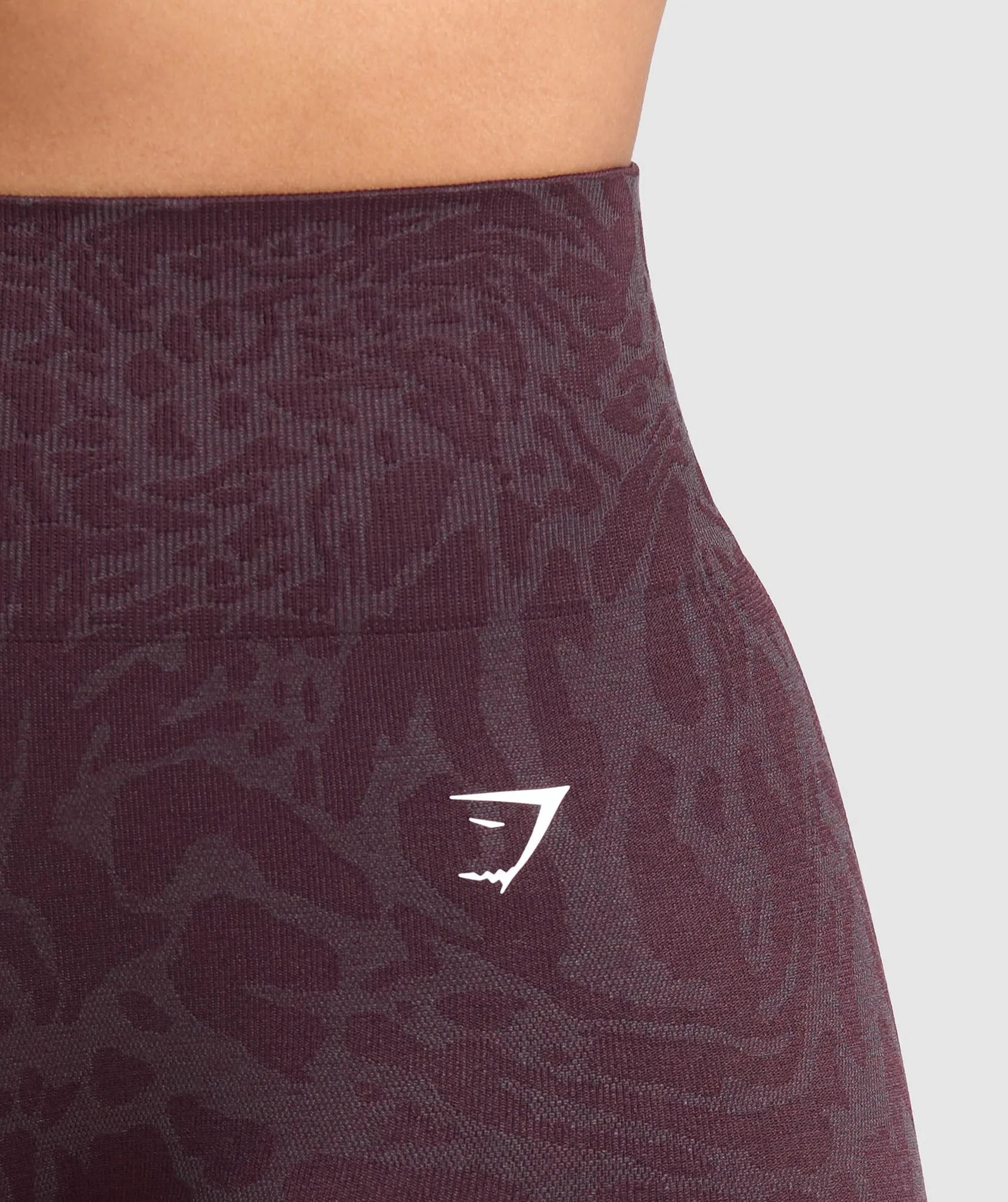 Gymshark Adapt Safari Seamless Leggings - Depth Purple/Greyed Purple