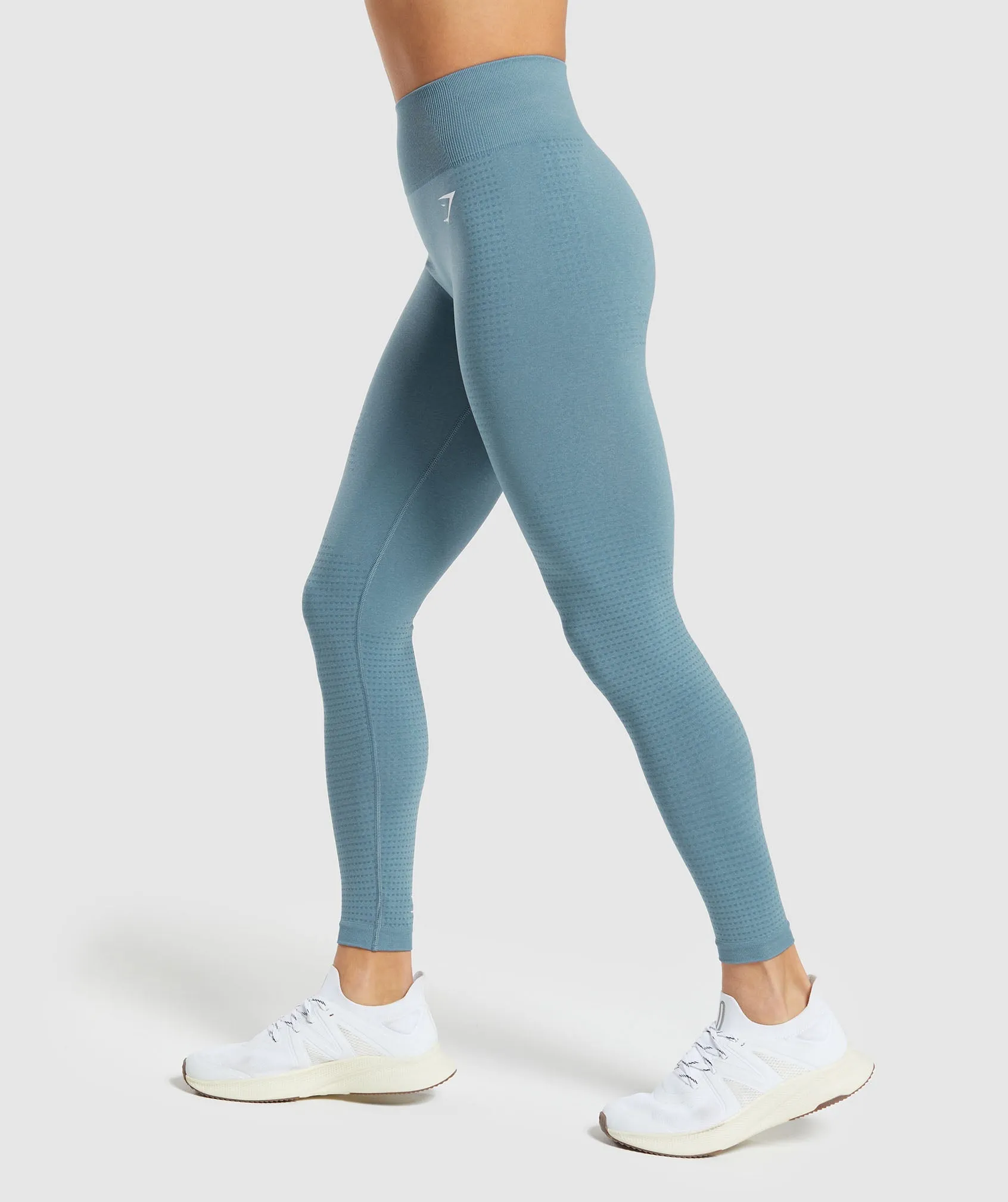 Gymshark Vital Seamless 2.0 Leggings - Faded Blue Marl