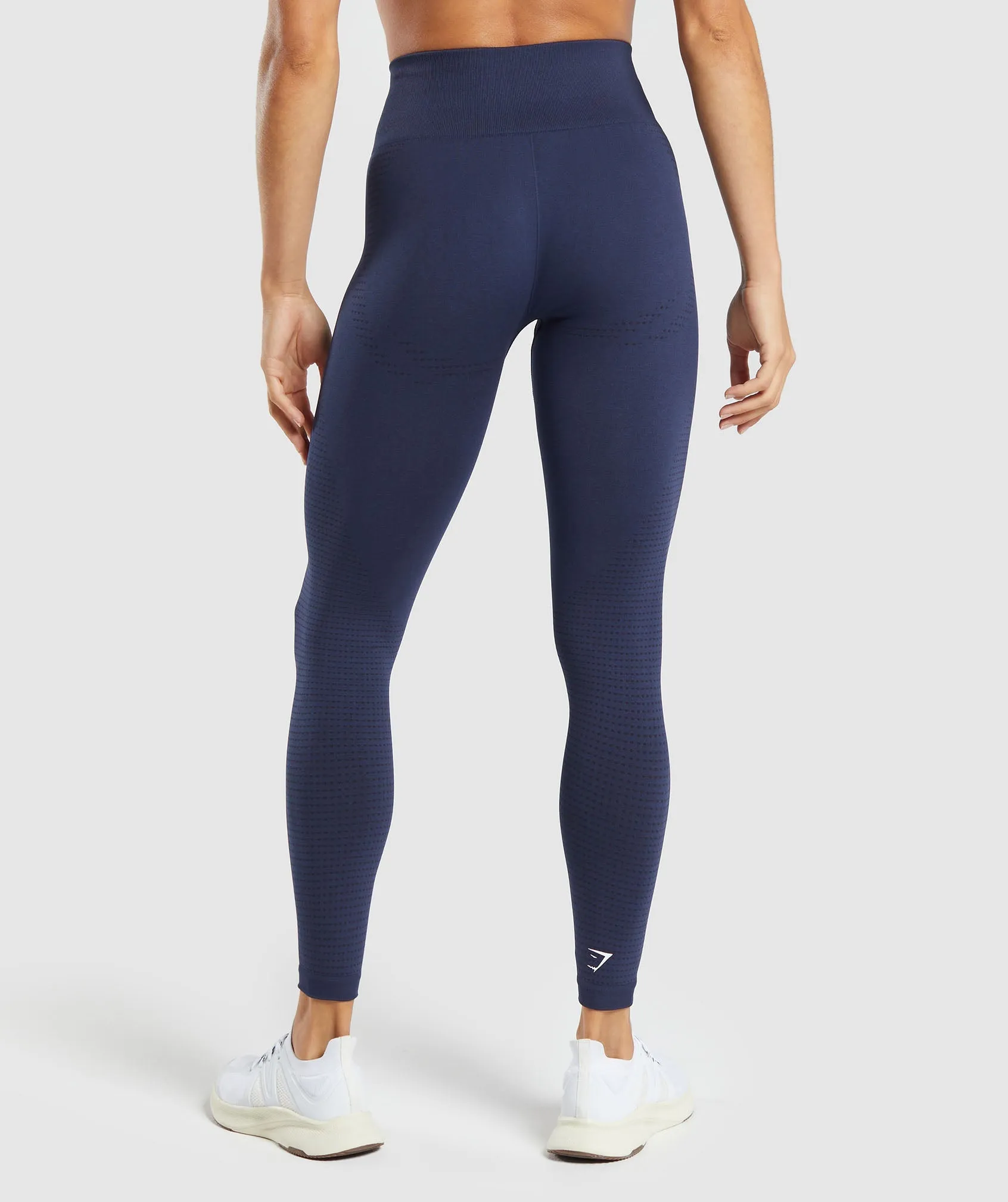 Gymshark Vital Seamless 2.0 Leggings - Heavy Blue/ Marl