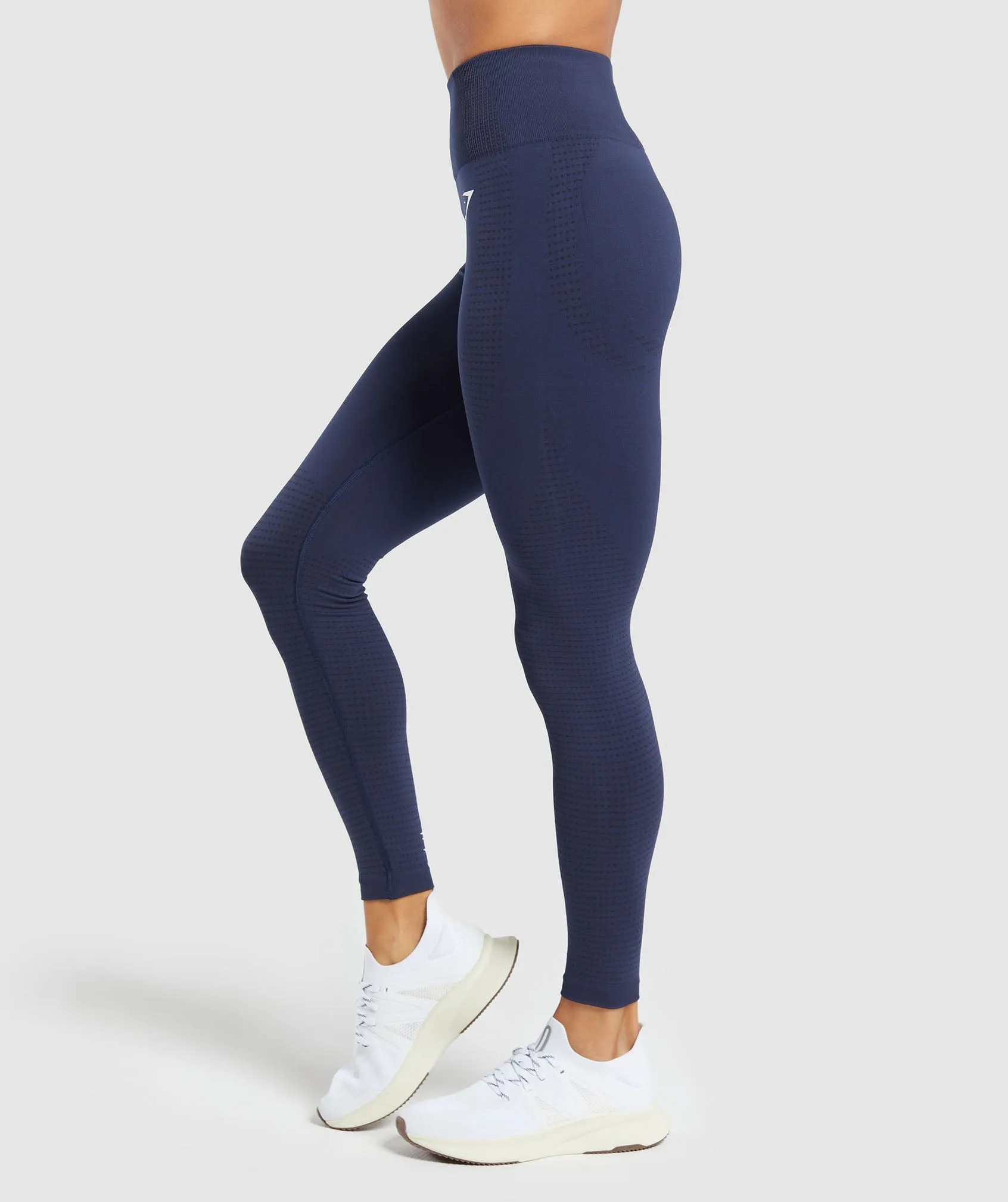 Gymshark Vital Seamless 2.0 Leggings - Heavy Blue/ Marl