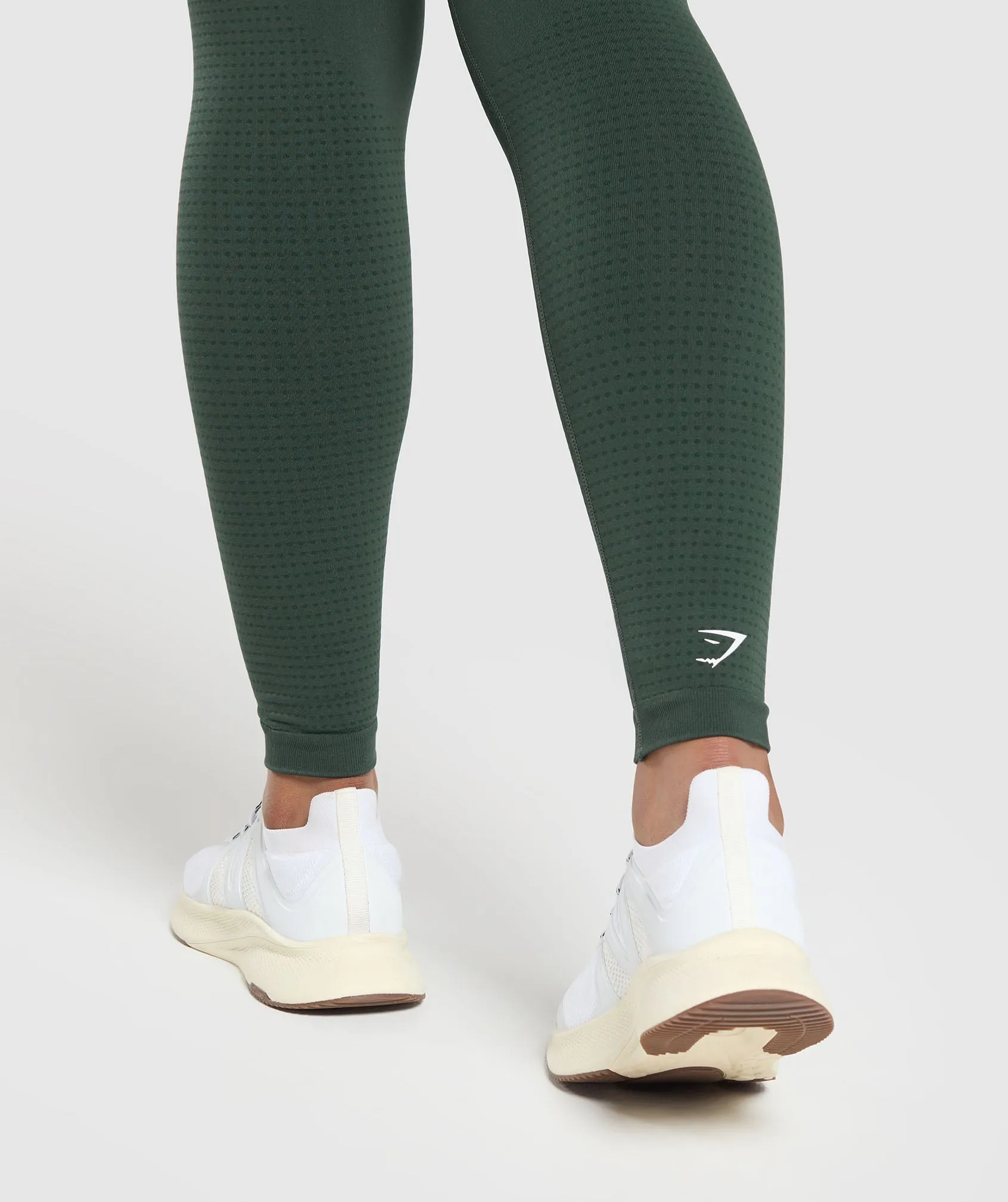 Gymshark Vital Seamless Tall Leggings - Woodland Green Marl