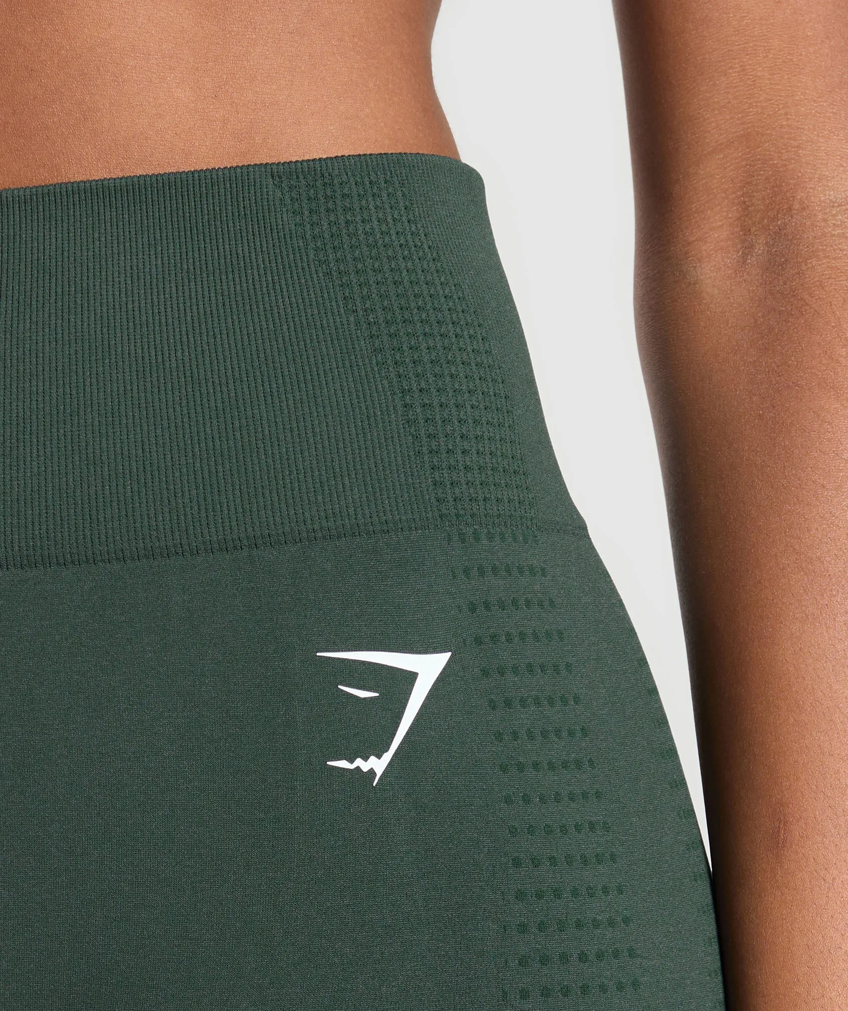 Gymshark Vital Seamless Tall Leggings - Woodland Green Marl