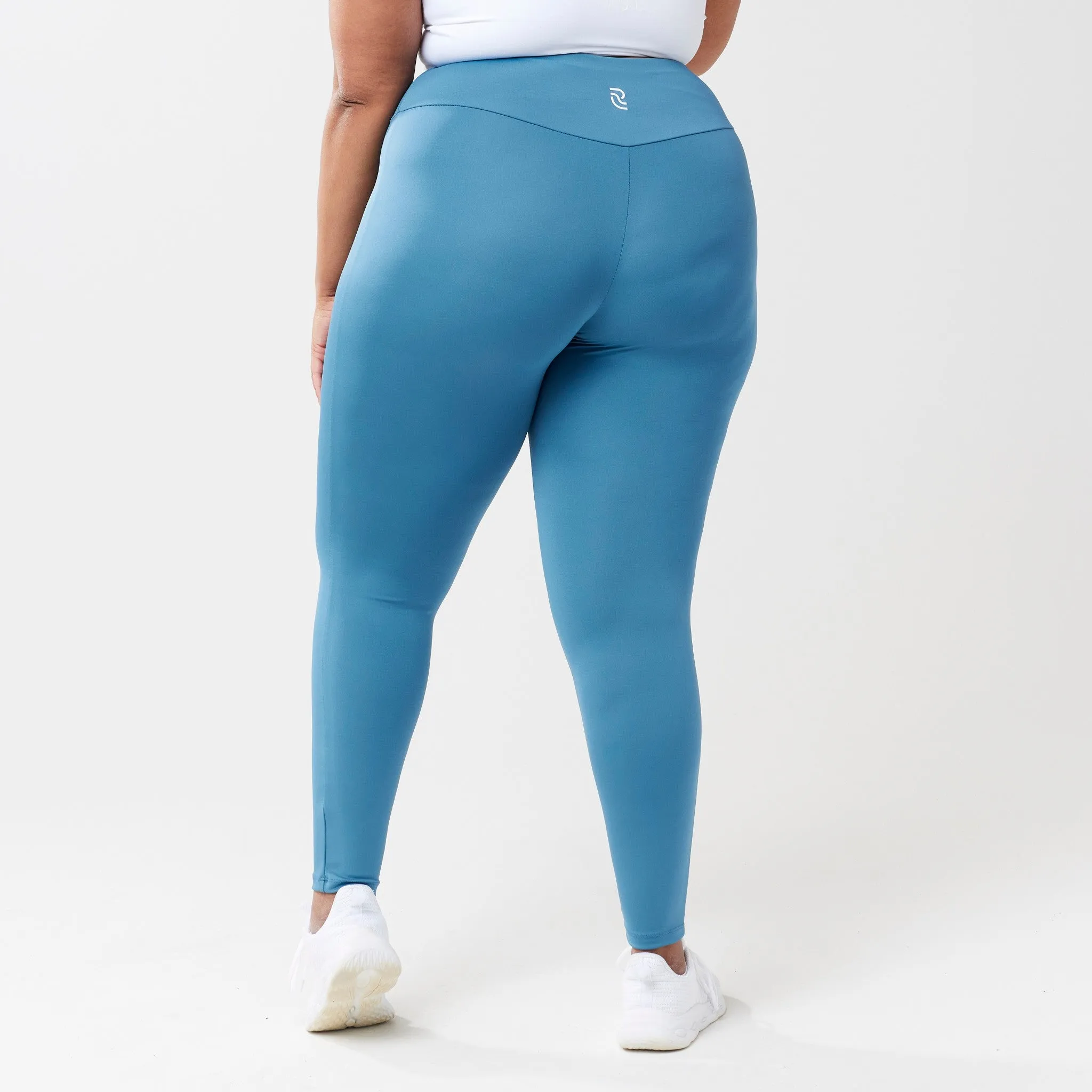 High-Rise Leggings - Blue