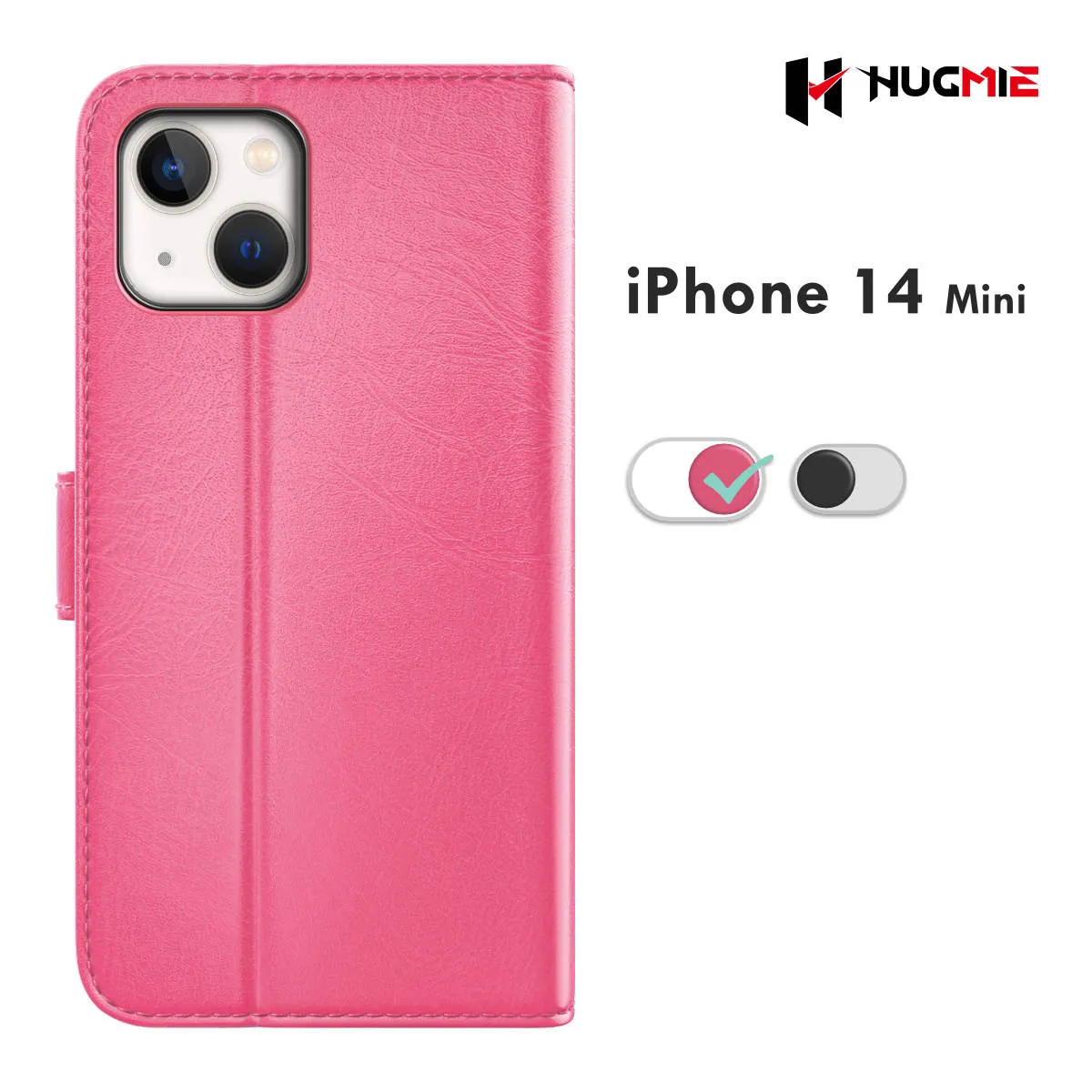 Hugmie® Classic Series iPhone 14 Plus Leather Folio Case