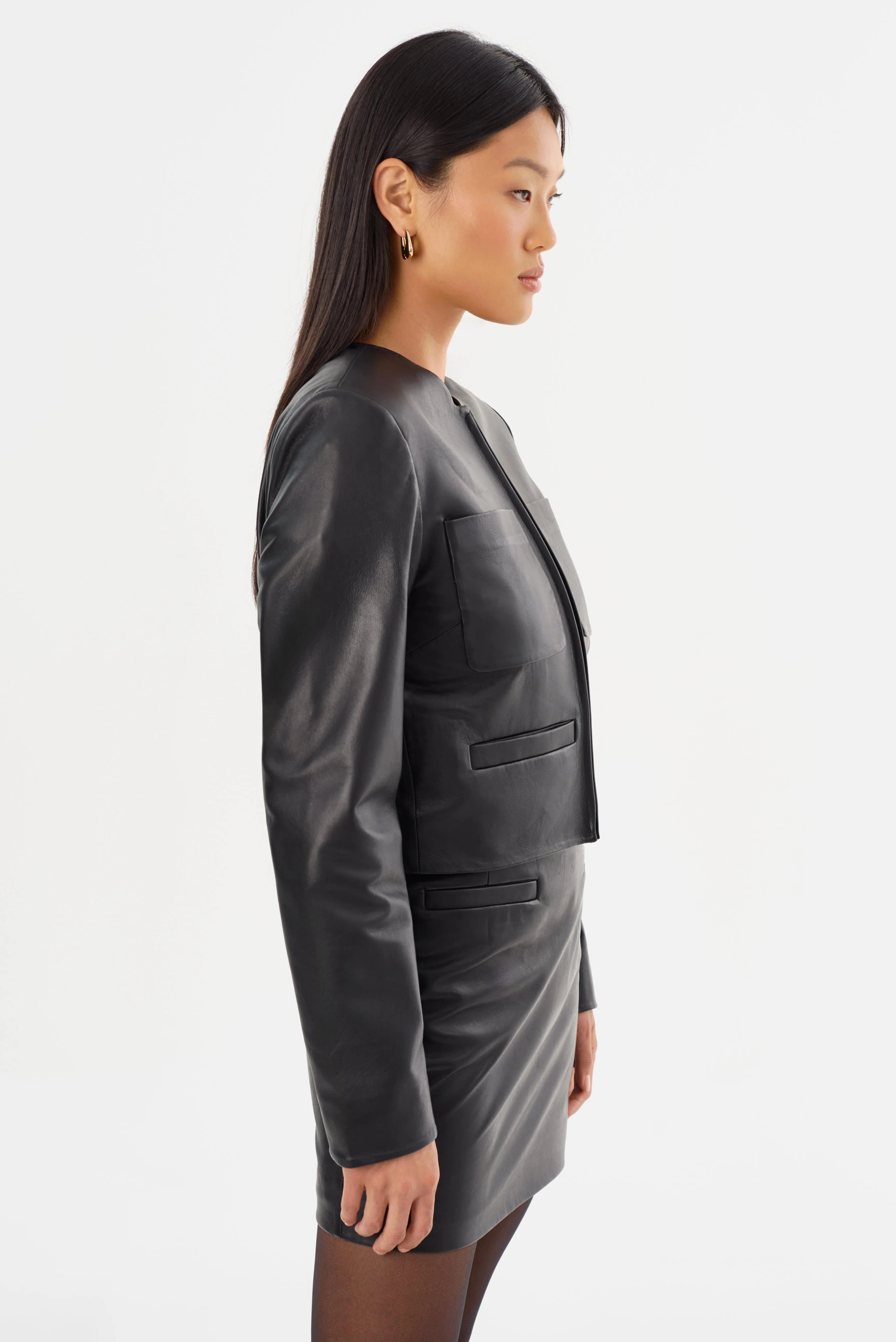 LINETTE | Leather Jacket