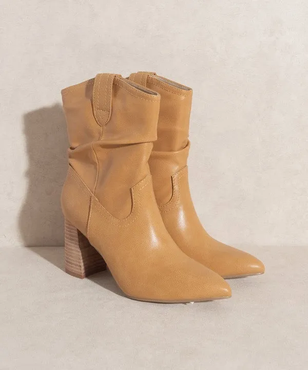 Mavis Western Style Bootie