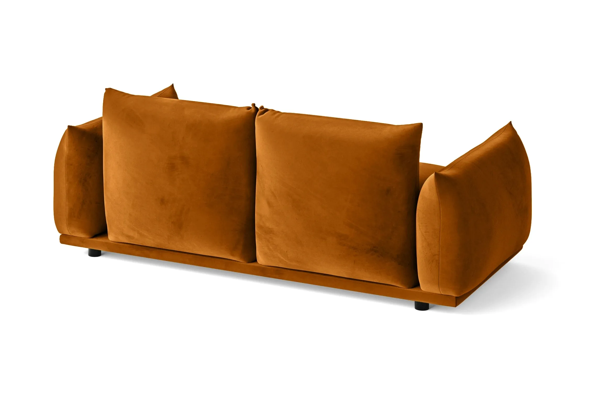 Minneapolis 2 Seater Sofa Gold Velvet