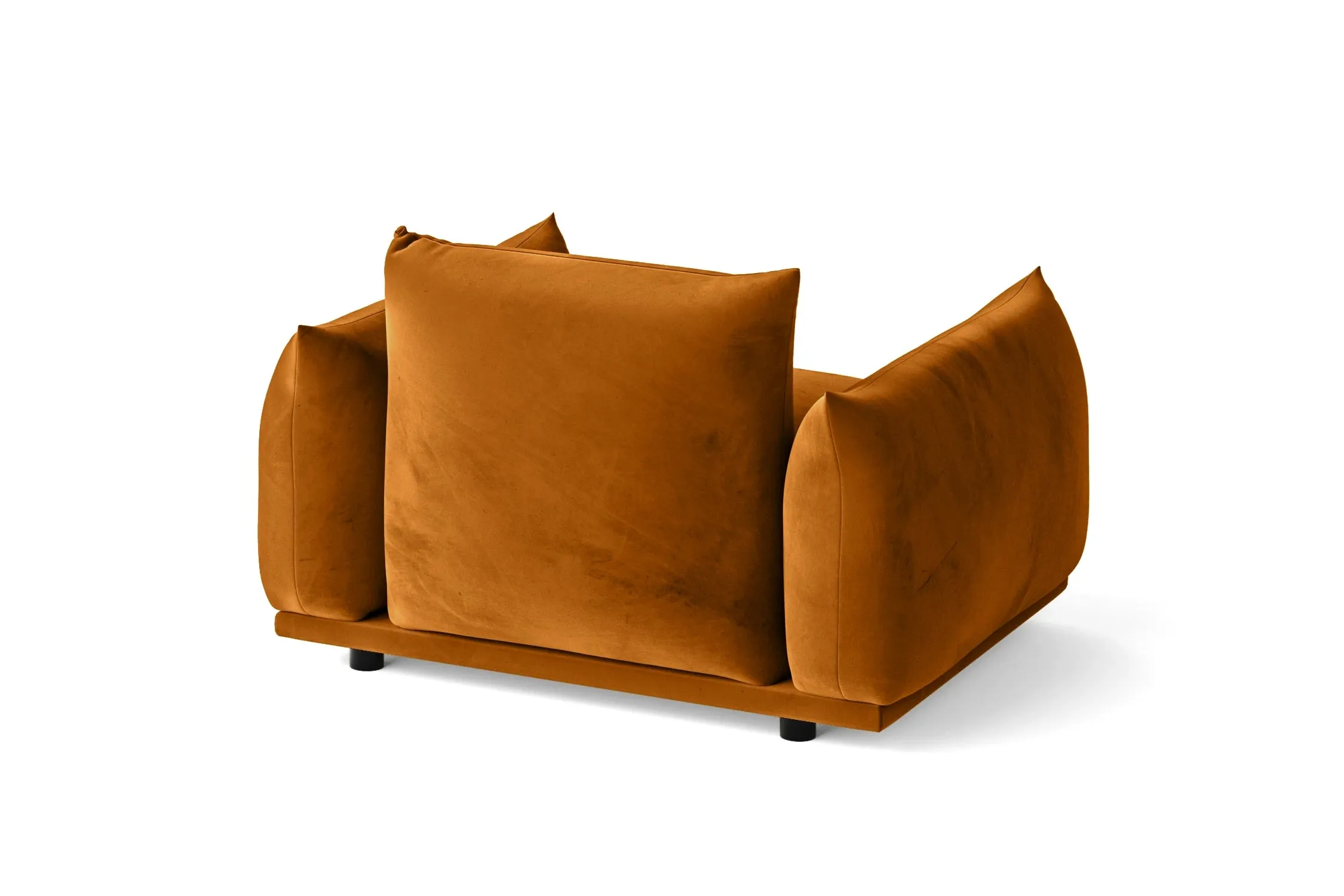 Minneapolis Armchair Gold Velvet