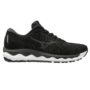 Mizuno Wave Sky Waveknit 3 Mens Running Shoe - QShade/Black