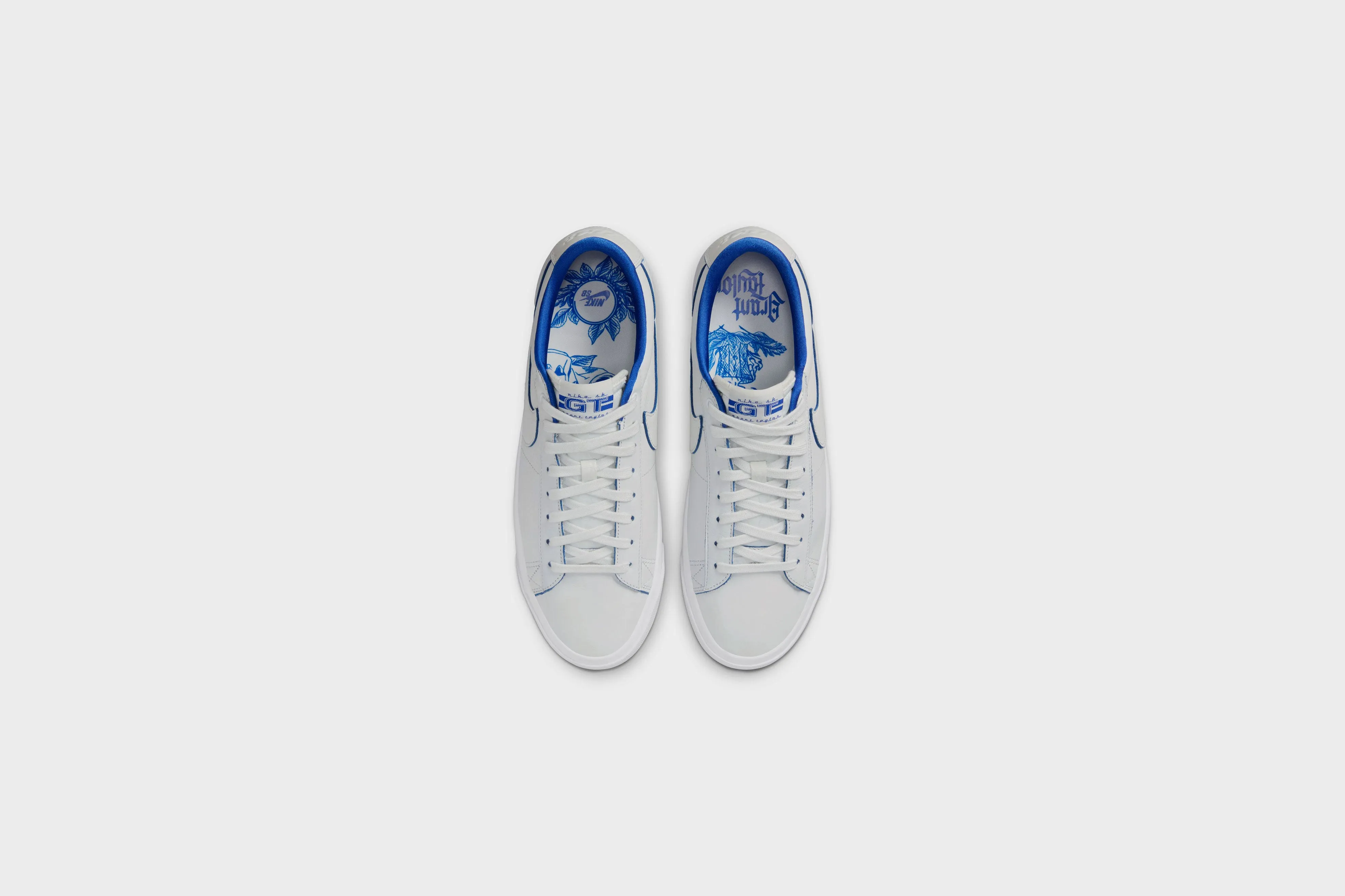 Nike SB Blazer Low Pro GT PRM (Summit White/Game Royal)