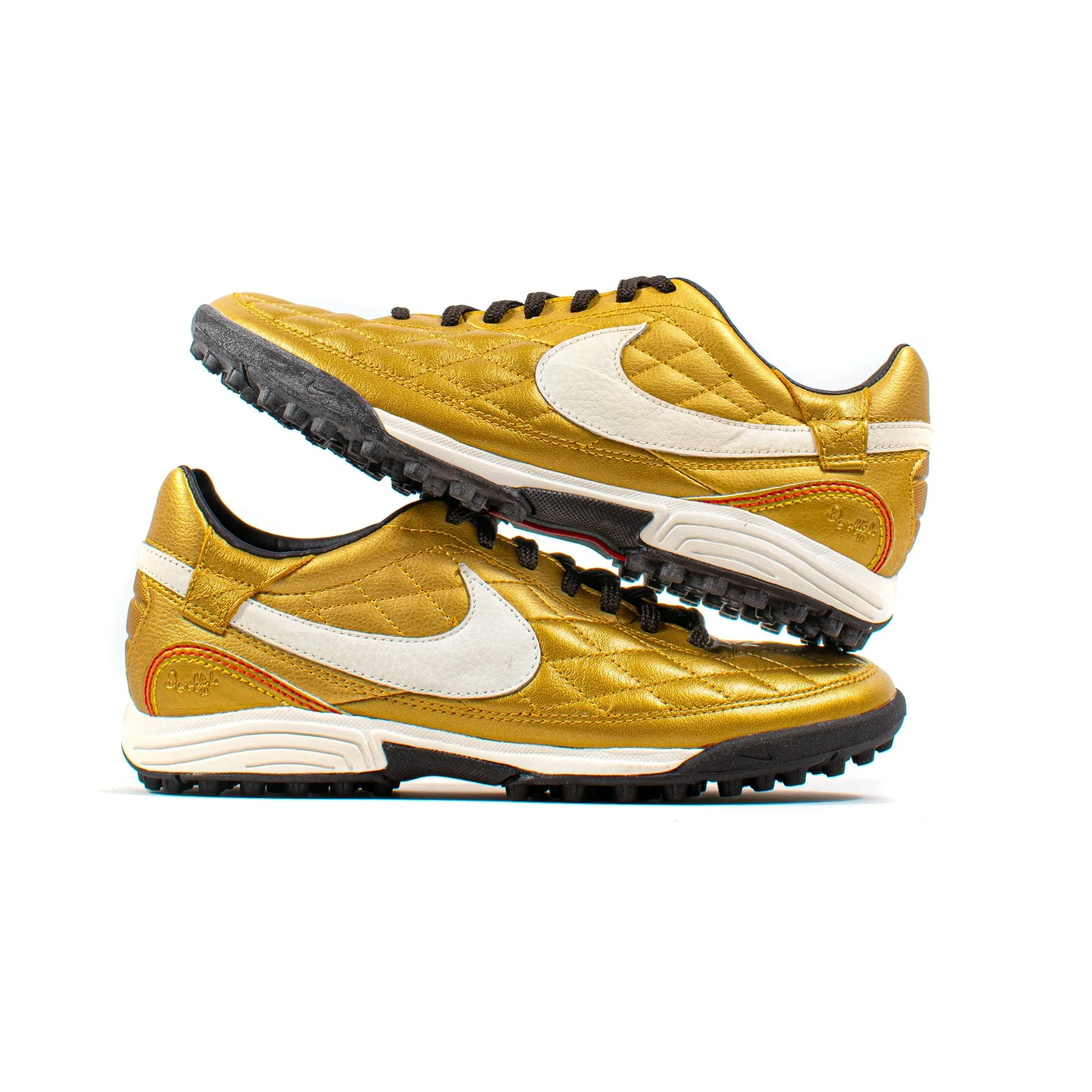 Nike Tiempo Ronaldinho O Cara Gold Turf