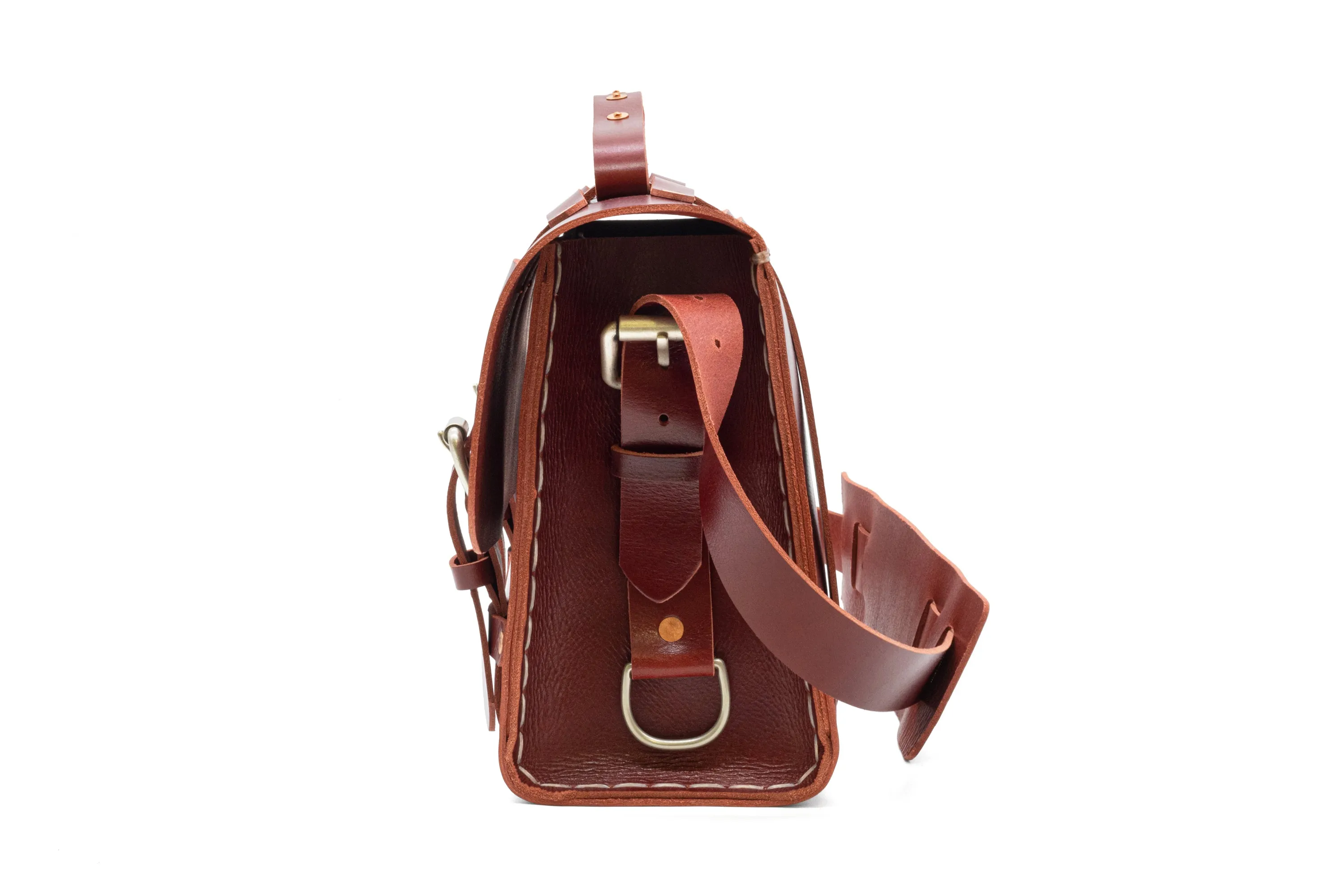 No. 4311 - Classic Leather Satchel