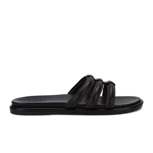 Olukai Tiare Slide Sandal (Women) - Black