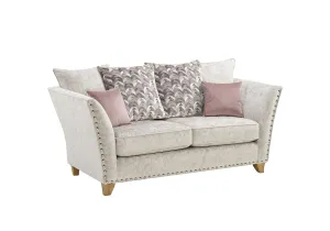 Paris Darwen Nickel 2 Seater Sofa by Lebus