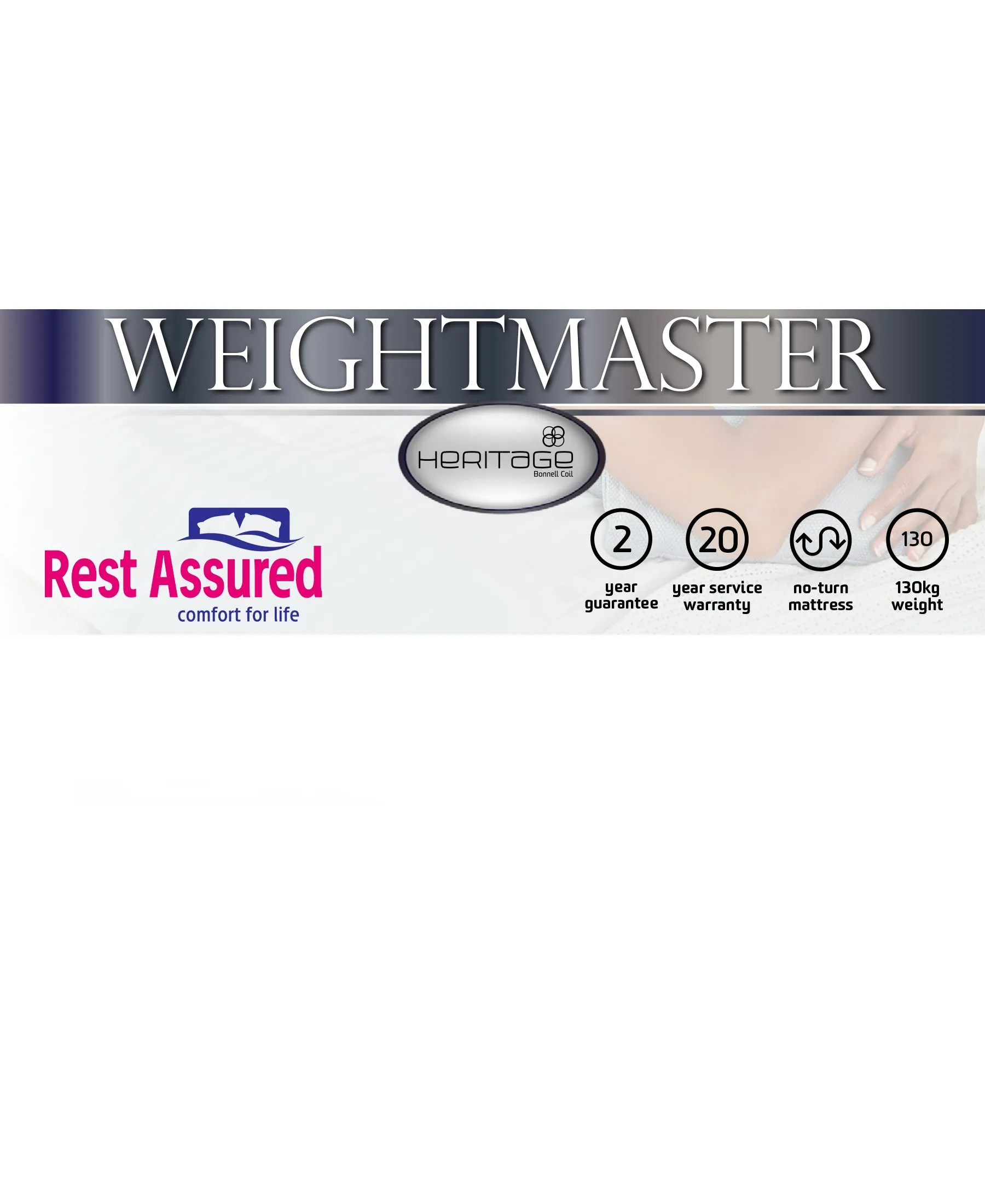 Rest Assured Weightmaster King Bed