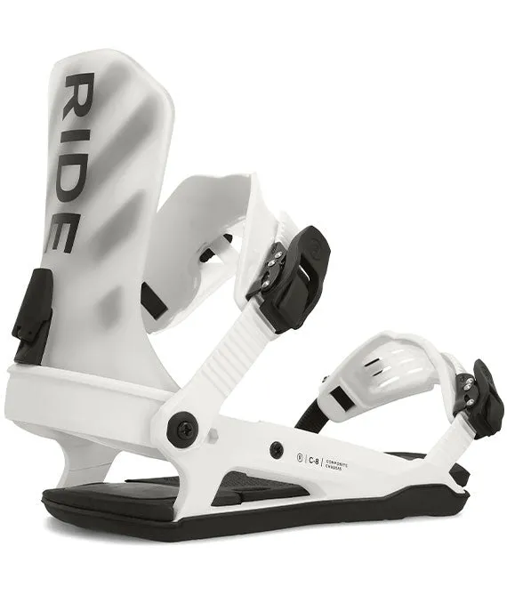 Ride Men's C-8 Binding White 2024